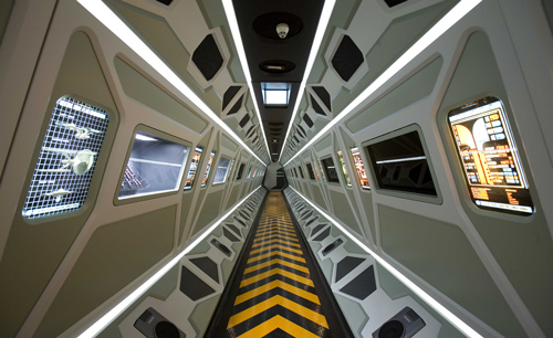 Headquarters Entrance corridor - star trek