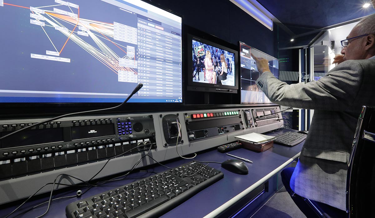 Mediaset IP VAN workstation