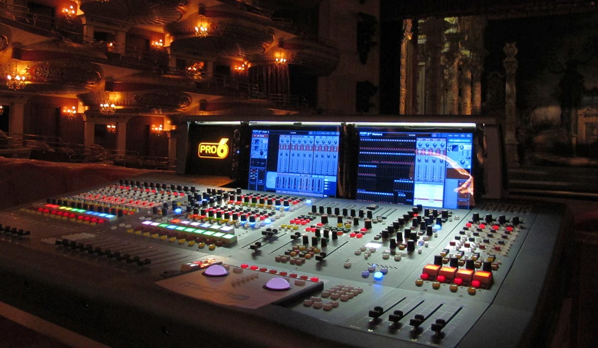 Opera Theatre Mixer Audio
